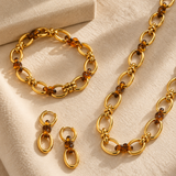 Gold Amber Set