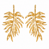 Golden Fern Earrings