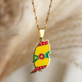 Grenada Colour Country Pendant (Kids)