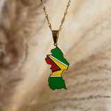 Guyana Colour Country Pendant (Kids)