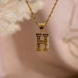 Ciara Initial Necklace (Gold)