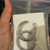 Vera Silver Hoops (Big)