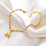 Royal Initial Anklets