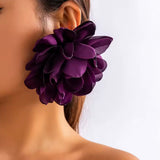 Big Flower Earrings (Multiple Colours)