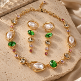 Ivy Emerald Set