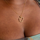Nigeria Crystal Necklace