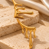 Nocturne Drip Earrings (Gold)
