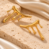 Nocturne Drip Earrings (Gold)