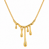 Nocturne Drip Necklace (Gold)