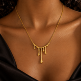 Nocturne Drip Necklace (Gold)