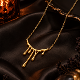 Nocturne Drip Necklace (Gold)
