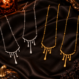 Nocturne Drip Necklace (Gold)