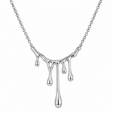Nocturne Drip Necklace (Silver)