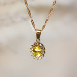 Topaz Birthstone Pendant