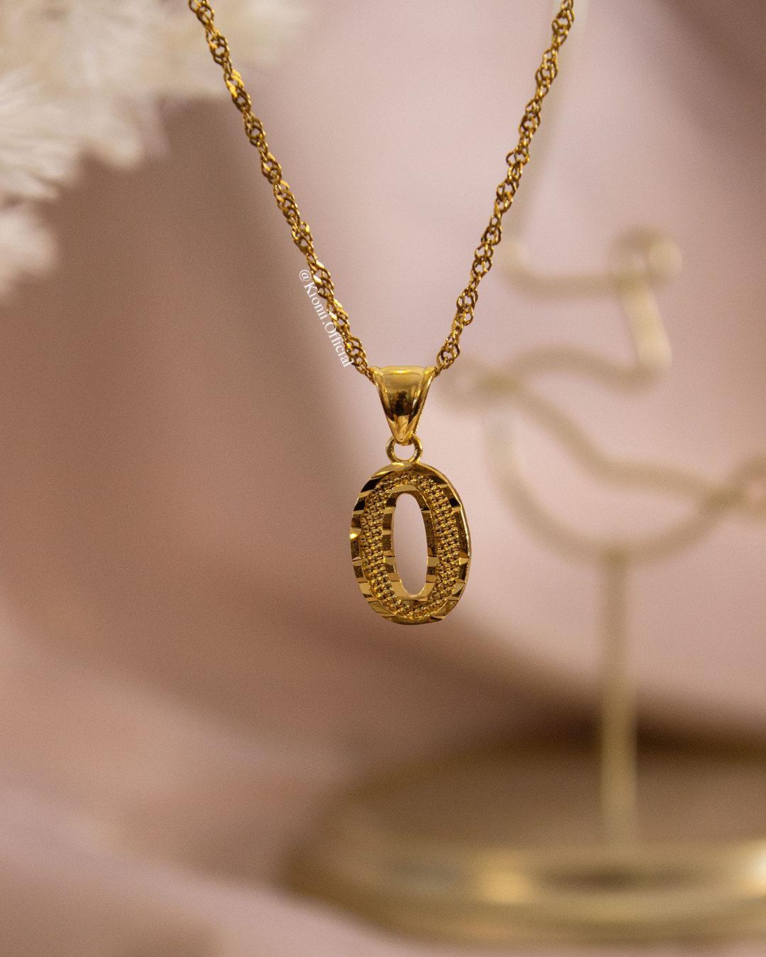 Ciara Initial Necklace (Gold)