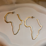 Ade Africa Earrings Big (Gold)