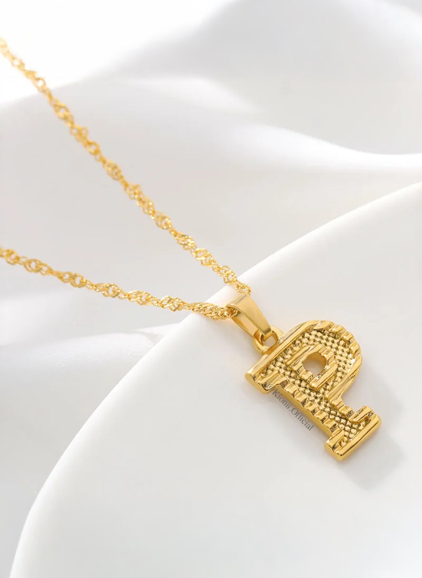 Ciara Initial Necklace (Gold)
