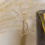 Pakistan Crystal Necklace