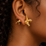 Pegasus Earrings (Gold)