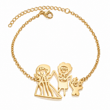 Personalised Children's Drawing Necklace