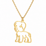 Personalised Children's Drawing Necklace