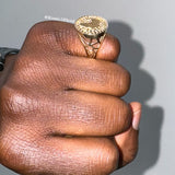 Classic Africa Sovereign Ring (9ct Real Gold)