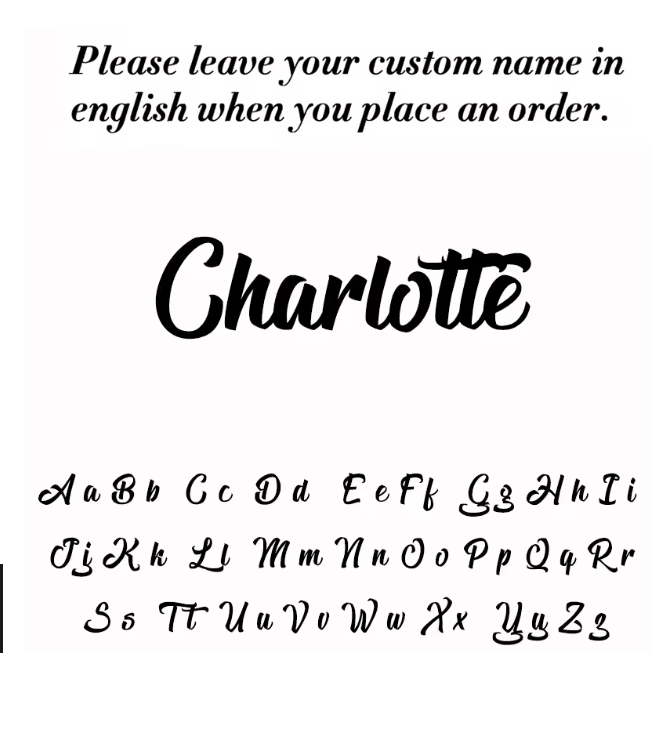 Personalized Name Bracelet for Kids | 18K