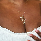 Shuri Crystal Heart Necklace