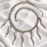 Silver Claws Necklace