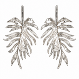 Silver Fern Earrings