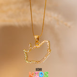 South Africa Crystal Necklace (Kids)