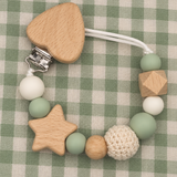 Beaded Pacifier Clips