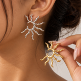 Sunburst Earrings (Gold)