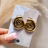 Thea Spiral Studs