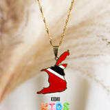 Trinidad and Tobago Colour Necklace (Kids)