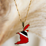 Trinidad and Tobago Colour Necklace