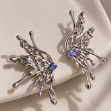 Violet Wing Earrings