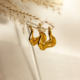 Yvette Gold Hoops