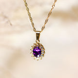 Amethyst Birthstone Pendant