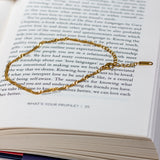 Wave Chain Anklet