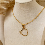 Zimbabwe Outline Necklace