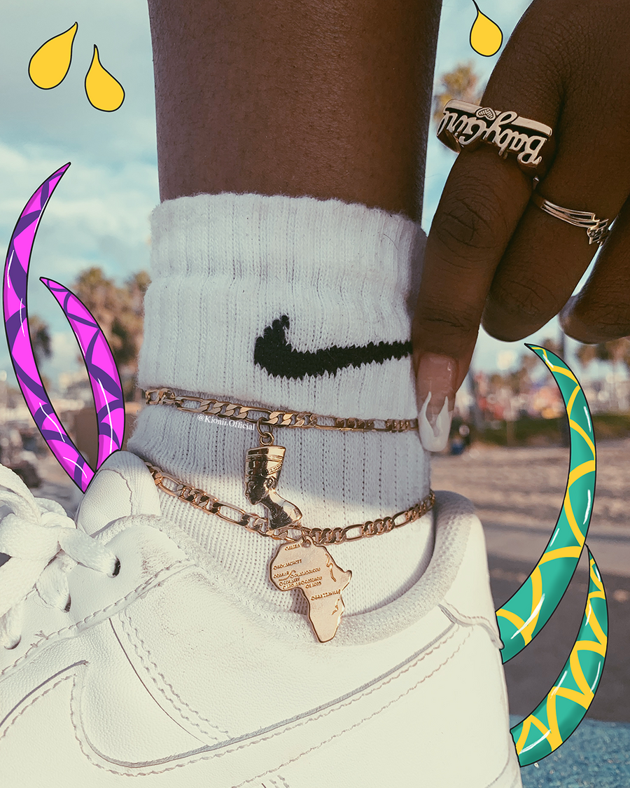 Nefertiti Anklet