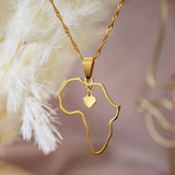 Africa's Heart Necklace