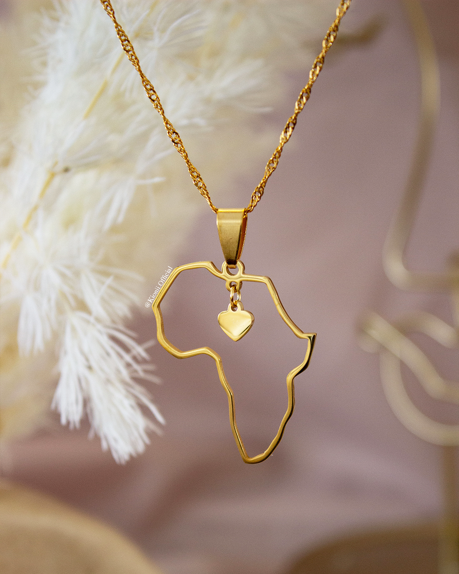 Africa's Heart Necklace