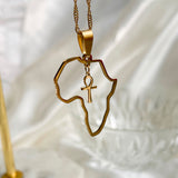 Africa's Ankh Necklace - KIONII