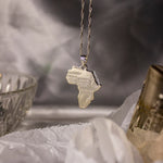 Africa Men Necklace (Silver) - KIONII