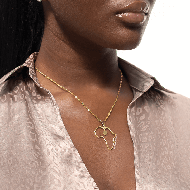 Africa's Heart Necklace - KIONII
