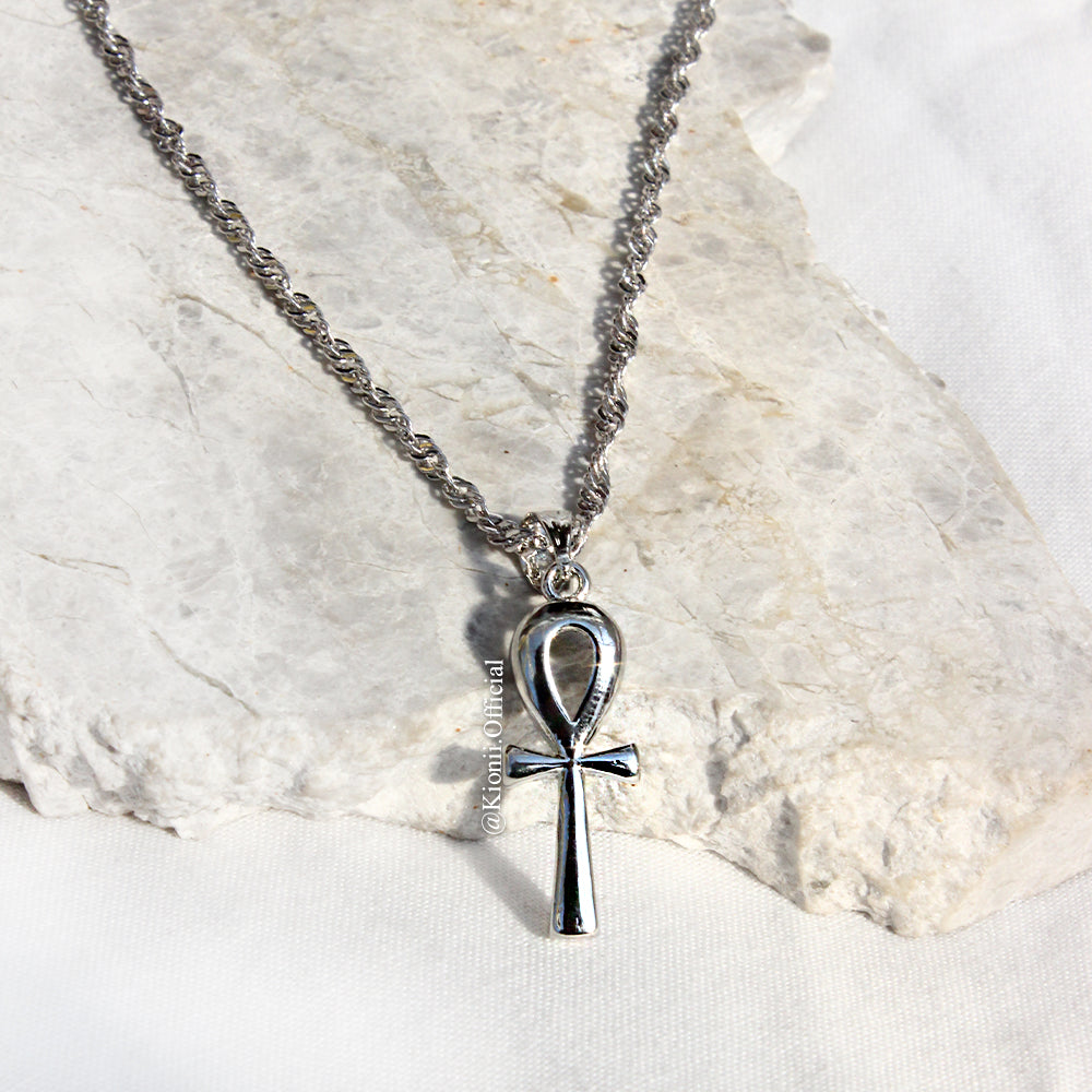Ankh Cross Necklace - KIONII