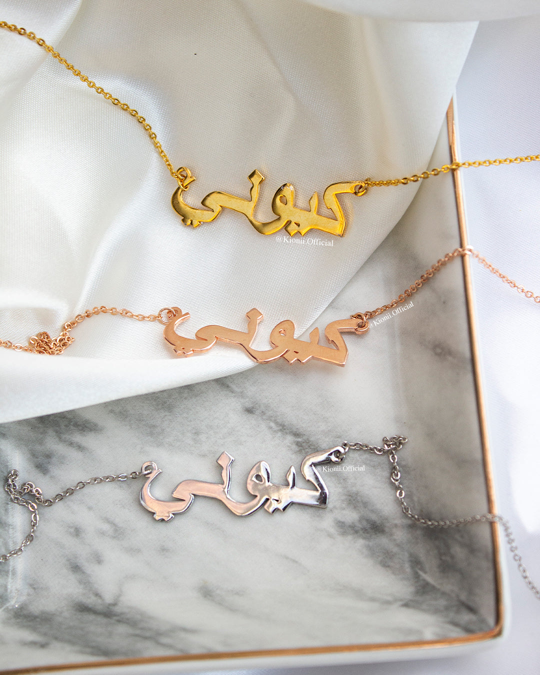 Arabic Personalised Necklace - KIONII