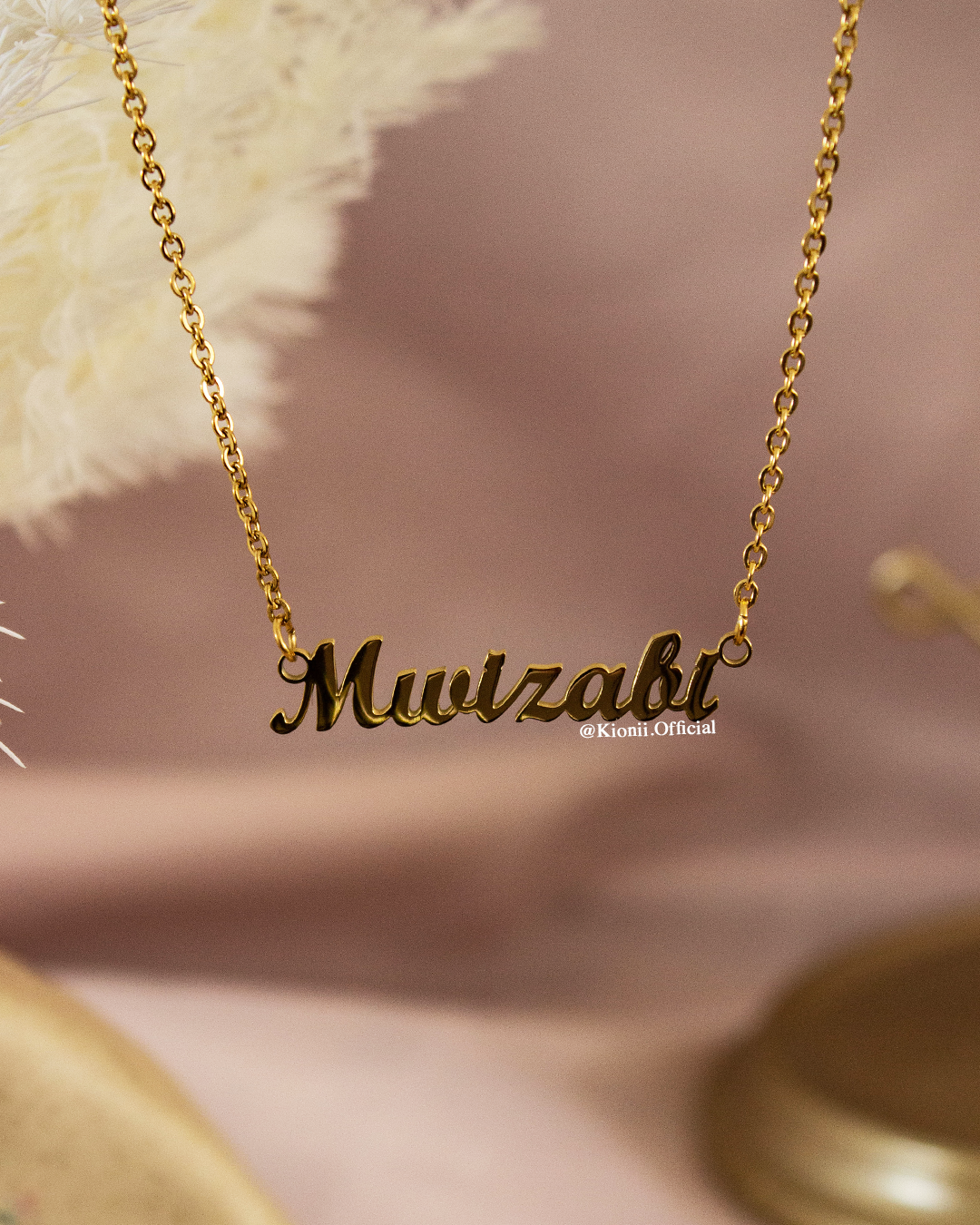 Classic Personalised Necklace - KIONII